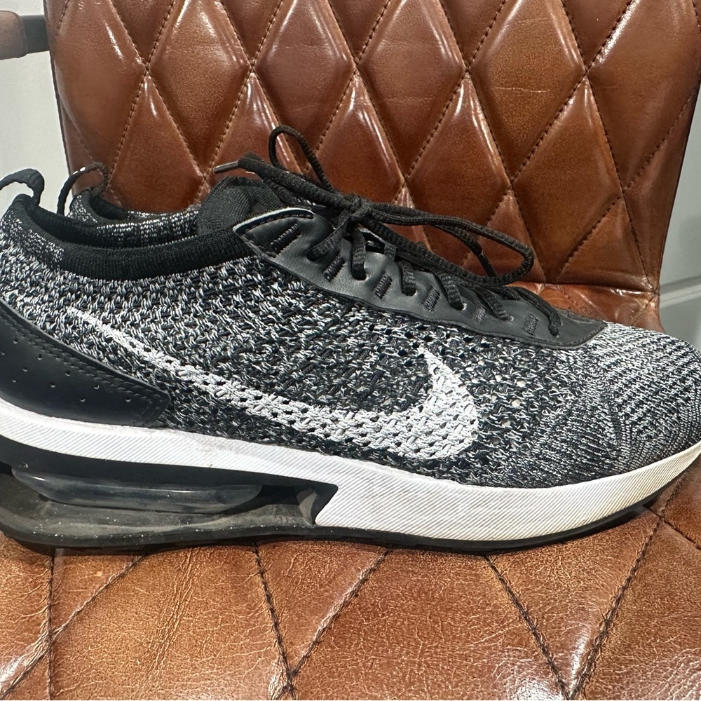 Nike Black and White Flyknit Sneakers
